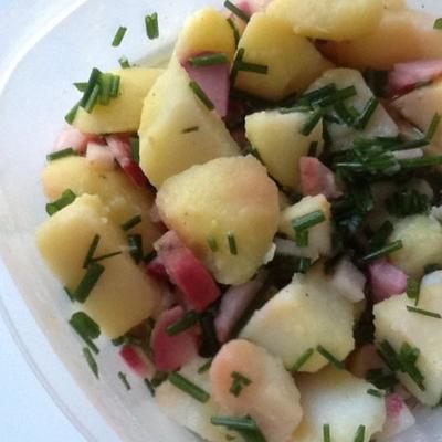 salade de pommes de terre aux radis