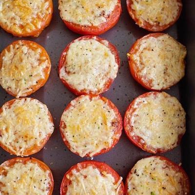 tomates rôties au parmesan