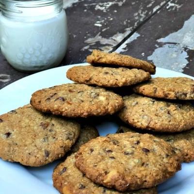 biscuits au seigle et aux pépites de chocolat