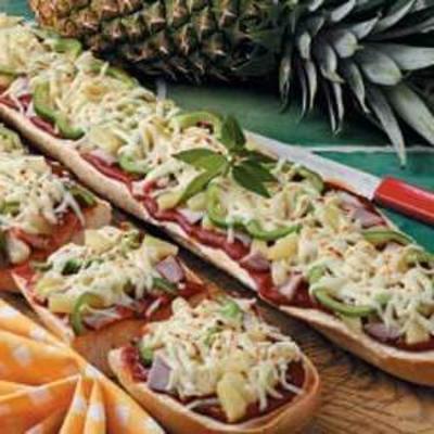 pain de pizza au bacon canadien