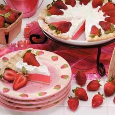 tarte à la fraise et au yaourt