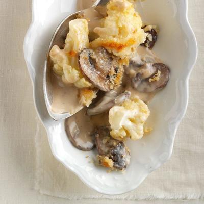 portobello et chou-fleur