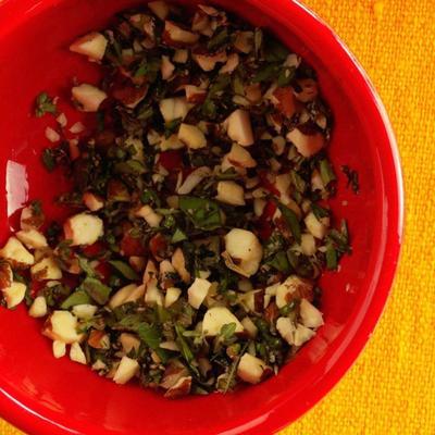 Topper aux amandes et aux amandes