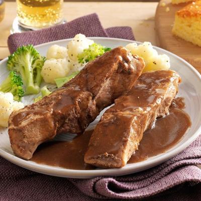 Côtes levées glacées aux agrumes