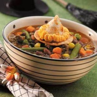 soupe au chapeau de sorcière