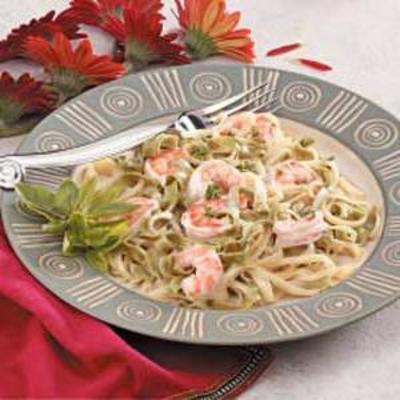 crevettes Alfredo