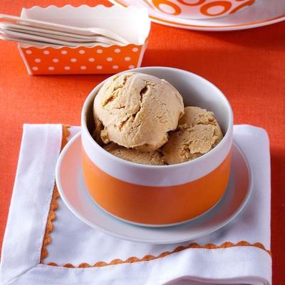 crème glacée à la citrouille et au fromage