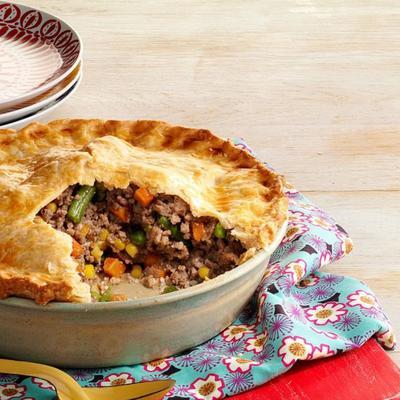 tourte à la viande française