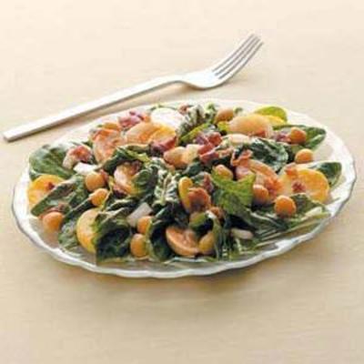salade d'épinards aigre-doux