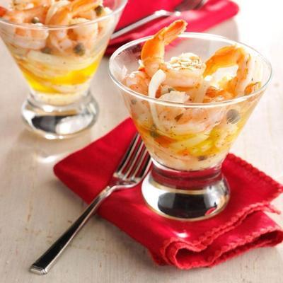 crevettes marinées du nord-ouest du Pacifique