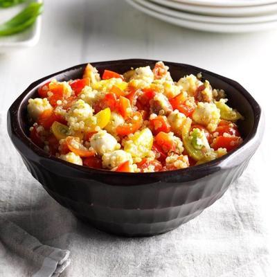 salade de pesto quinoa