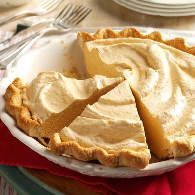 tarte à la citrouille et à la guimauve