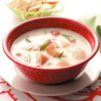 soupe au flétan de maman