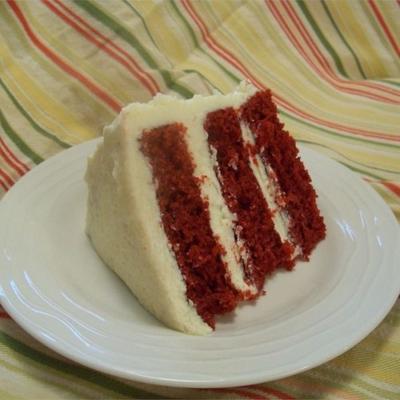 Gâteau velours rouge signature de maman
