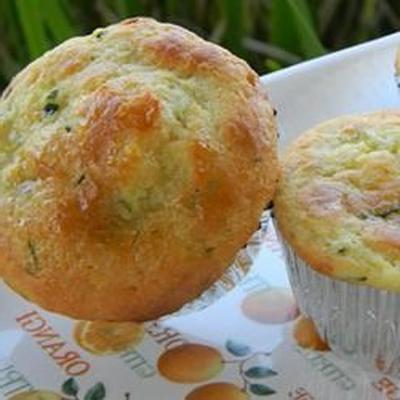 muffins aux courgettes et au citron