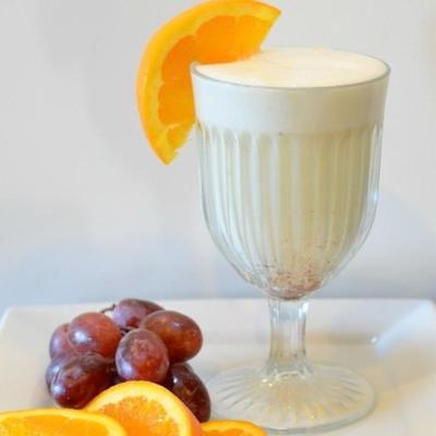 boisson protéinée à la vanille et aux amandes