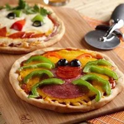 mini pizzas effrayantes