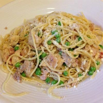 carbonara de poulet chargé