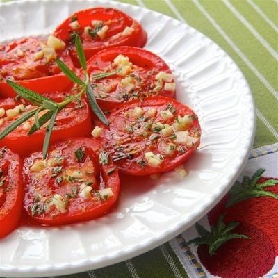 tranches de tomates au four