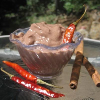 yogourt glacé au chocolat mexicain
