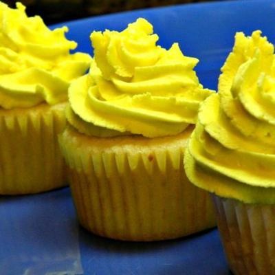 cupcakes au citron avec glaçage au citron