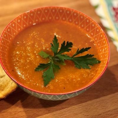 soupe de carottes végétalienne épicée instantanée pot®