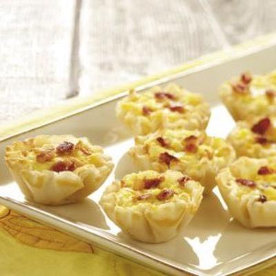 relooking mini quiches au bacon