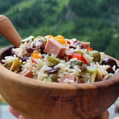 insalata di riso (salade de riz italien)