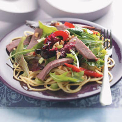 salade de boeuf à la thailandaise