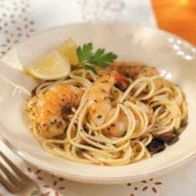 pâtes aux fruits de mer au citron