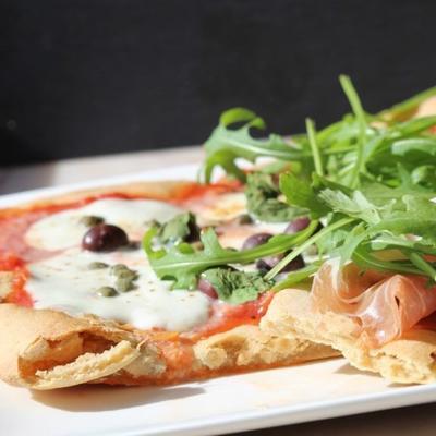 croûte de pizza ou pain plat sans gluten