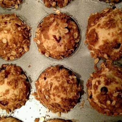 muffins aux miettes de myrtille