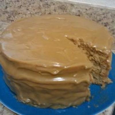 gâteau au caramel en trois couches