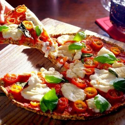 pizza margherita végétalien