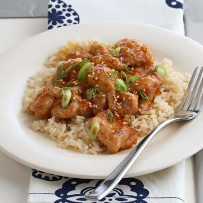 poulet au gingembre et à l'orange