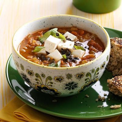 soupe végétarienne aux lentilles sud-ouest