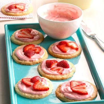 biscuits sablés aux fraises