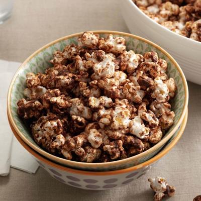 pop-corn chocolat-menthe