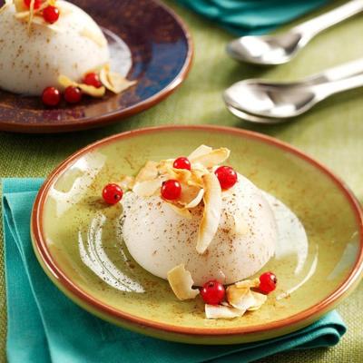 tembleque (pudding de noix de coco de puertorican)