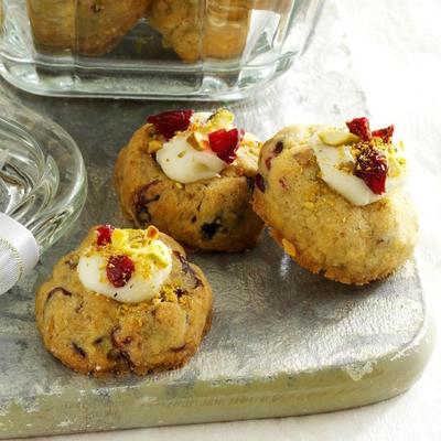 biscuits d'empreinte de Noël