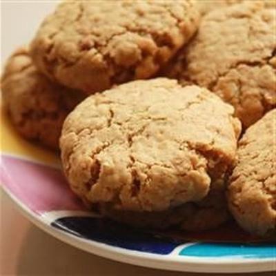 biscuits au beurre d'arachide et au son