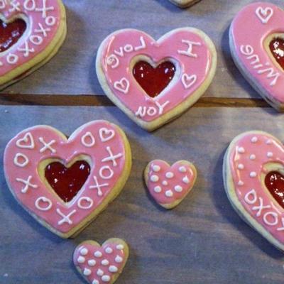 biscuits faciles à la Saint-Valentin