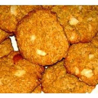 biscuits à la noix de macadamia à l'avoine de Sue