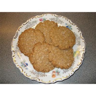 biscuits à l'avoine de sablés de margie