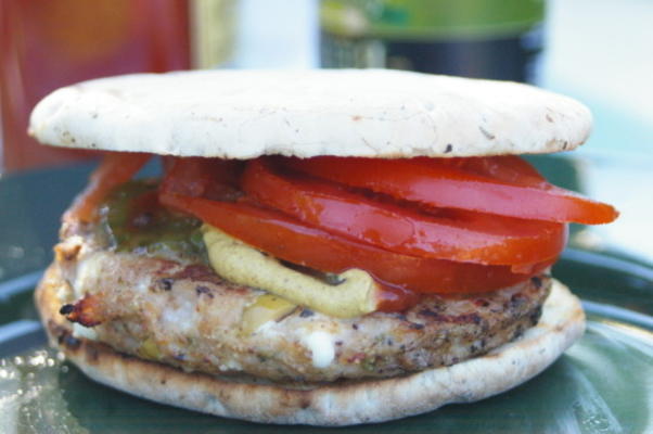 hamburgers à la dinde à la grecque