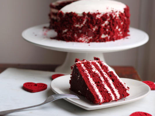 gâteau de velours rouge waldorf-astoria