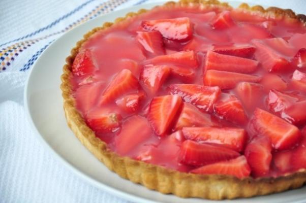 tarte aux fraises aux fraises du très bon livre de cuisine