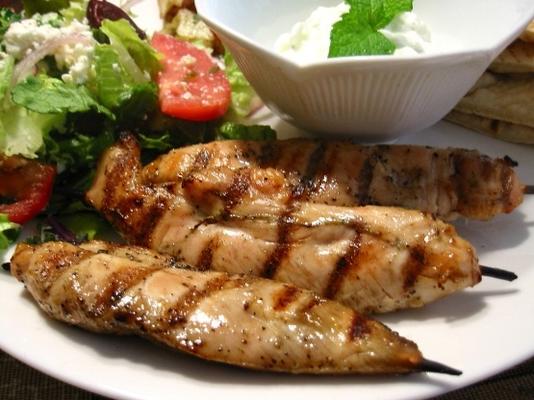 Souvlaki au poulet