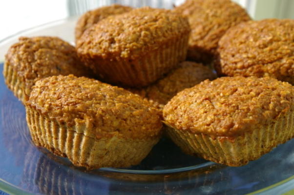 muffins à l'avoine faible en gras