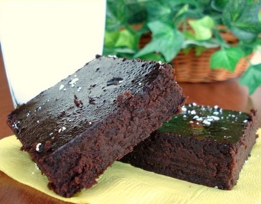 brownies aux haricots noirs (sans gluten)